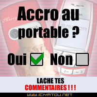 accro au portable